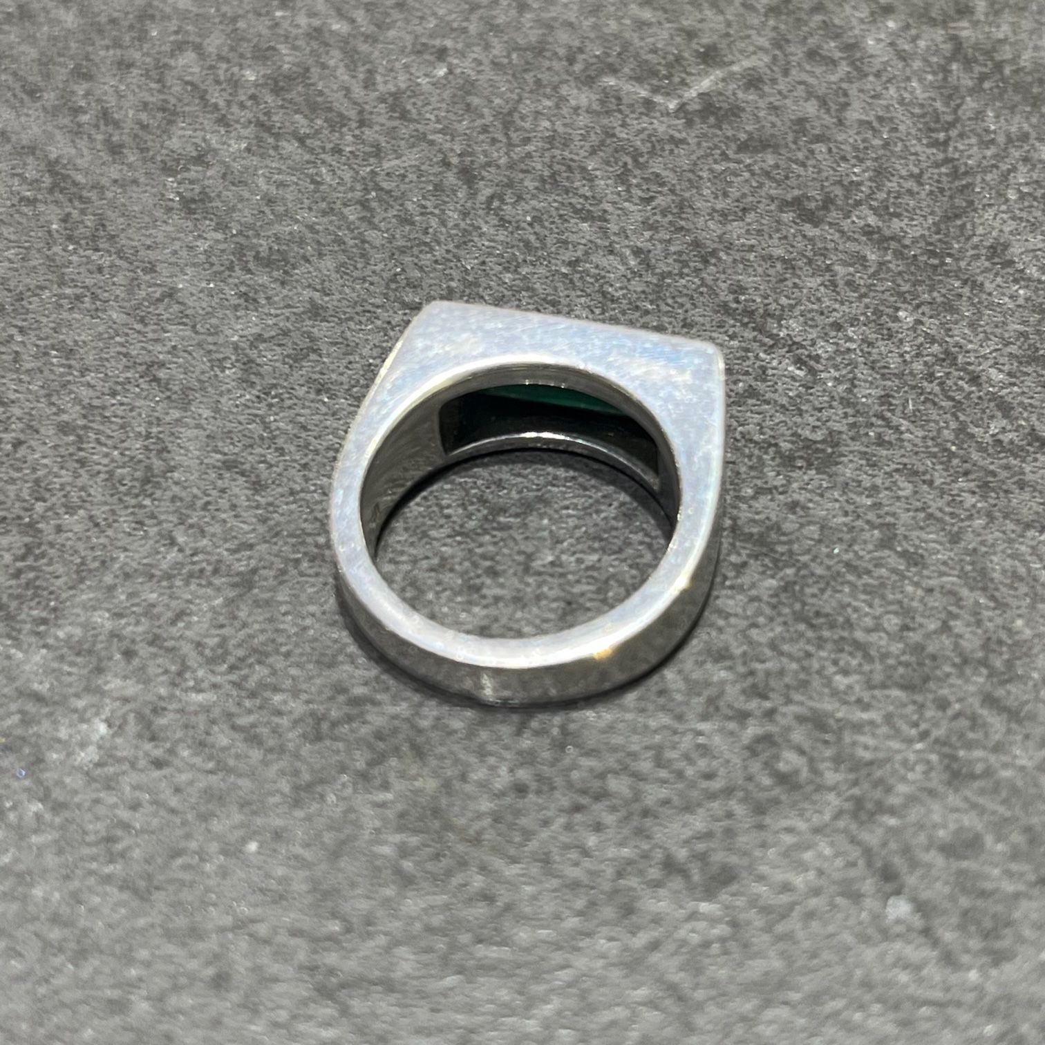 TOMWOOD Peaky Ring Polished Malachiteピーキーリング