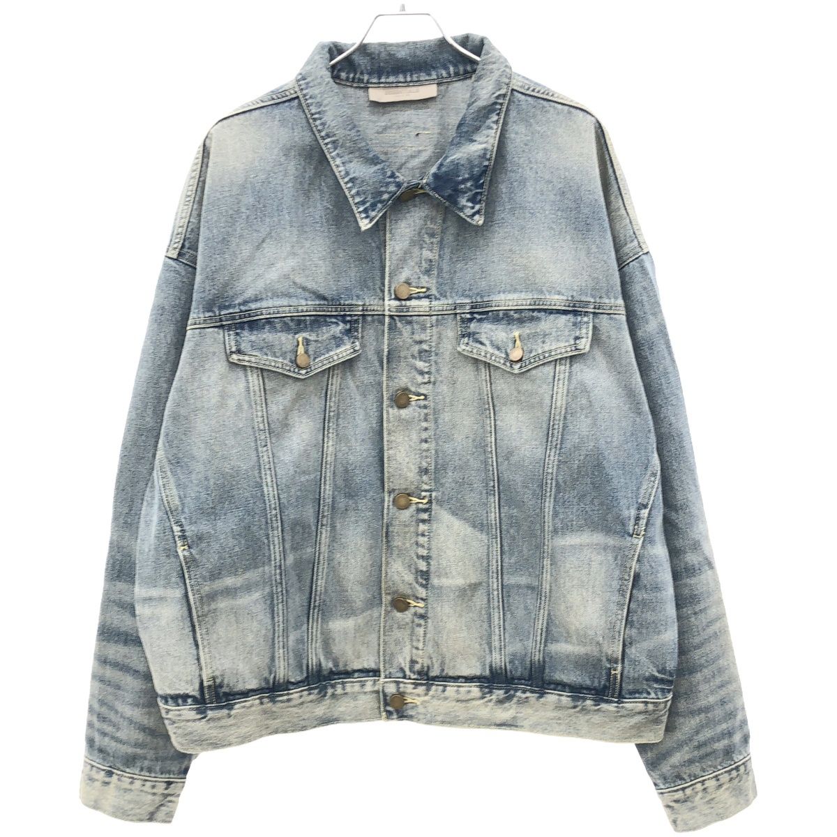 ESSENTIALS FEAR OF GOD エッセンシャルズ フィア オブ ゴッド TRUCKER JACKET デニムトラッカージャケット  インディゴ M