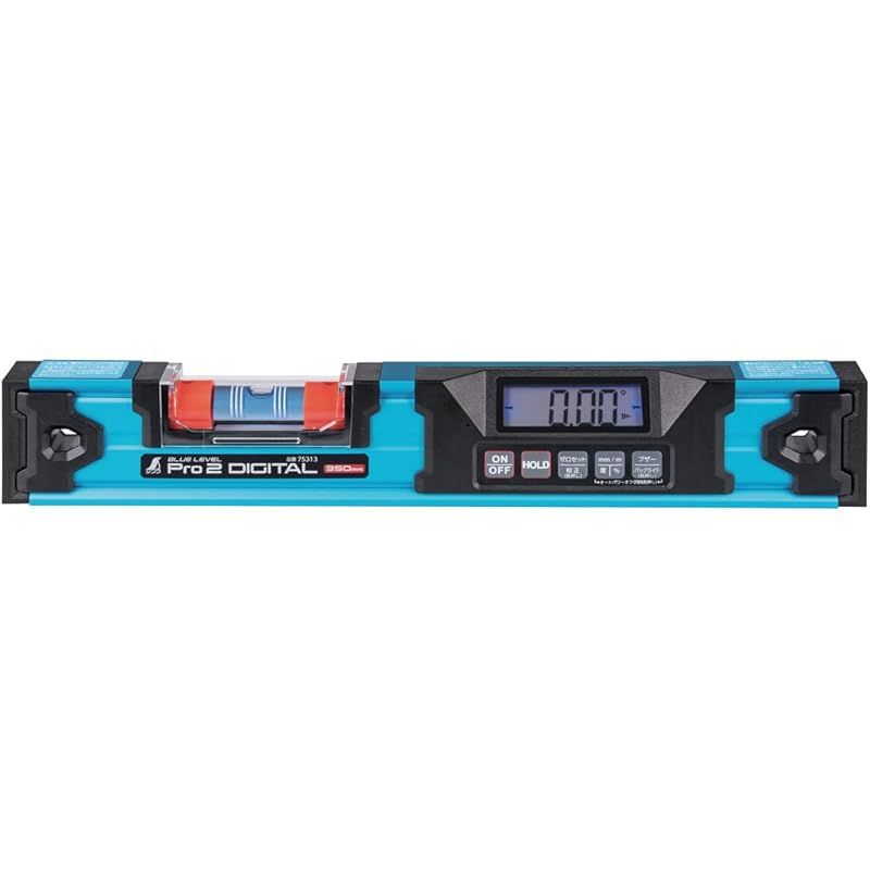 シンワ測定 Shinwa Sokutei ブルーレベル Pro2 350mm 防塵防水 75313