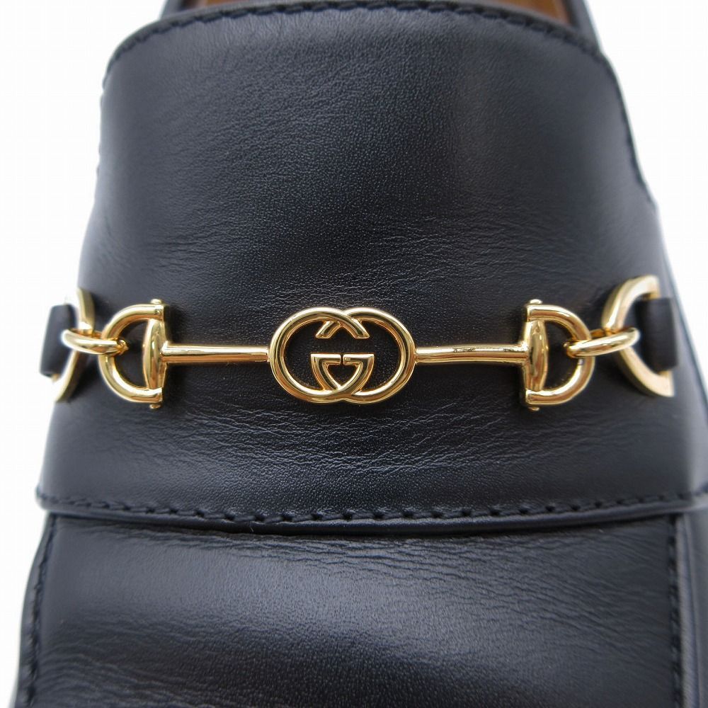 GUCCI グッチ インターロッキングG ホースビット レザー