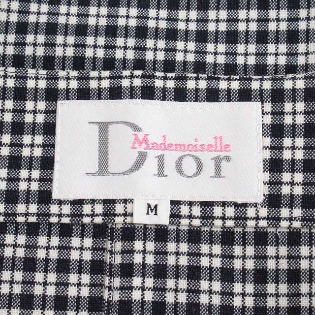 美品 マドモアゼルディオール Mademoiselle Dior チェック 