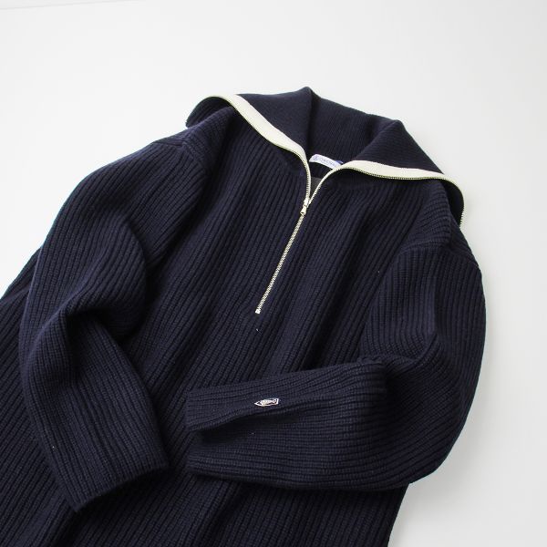 美品！オーシバル　セーラーカラージップジャケット　1 ネイビー 美品！オーシバルセーラーカラージップジャケット1 ネイビー