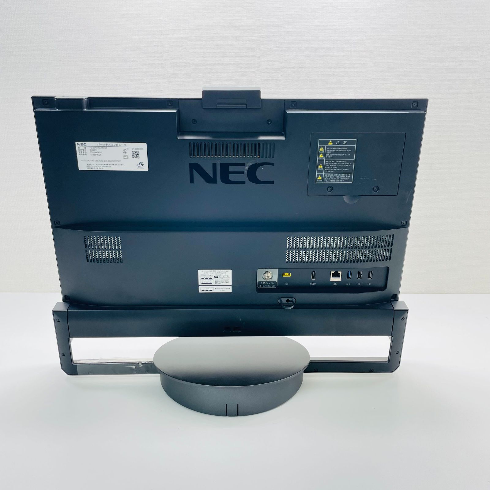 液晶一体型パソコンNEC LAVIE PC-DA770AAR-KS 23.8型 Core i7