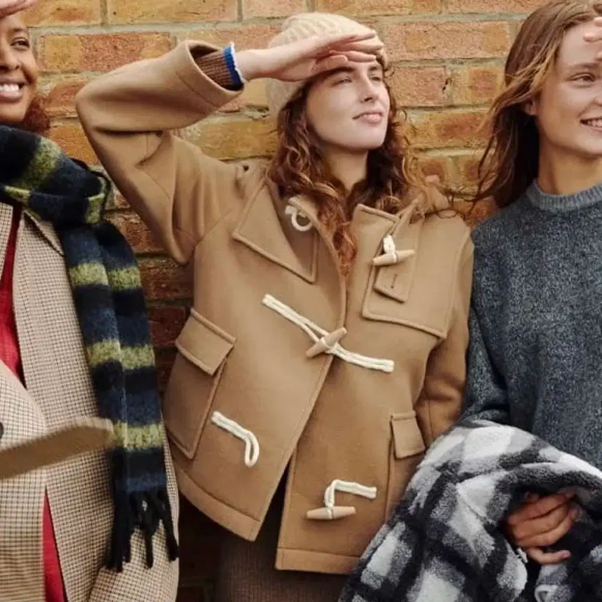 UNIQLO ウールブレンドダッフルショートコート JWアンダーソン