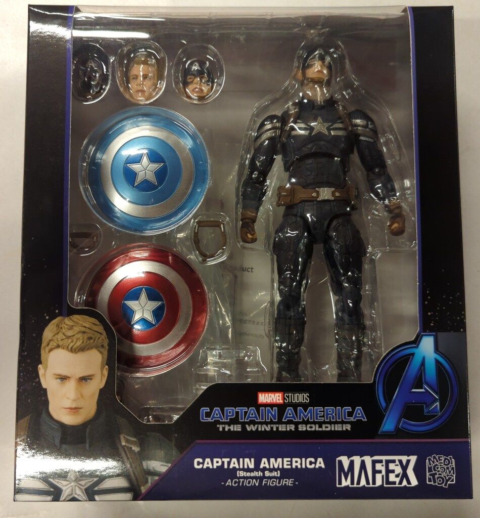 未開封品 メディコム・トイ WINTER SOLDIER MAFEX No.203 キャプテン
