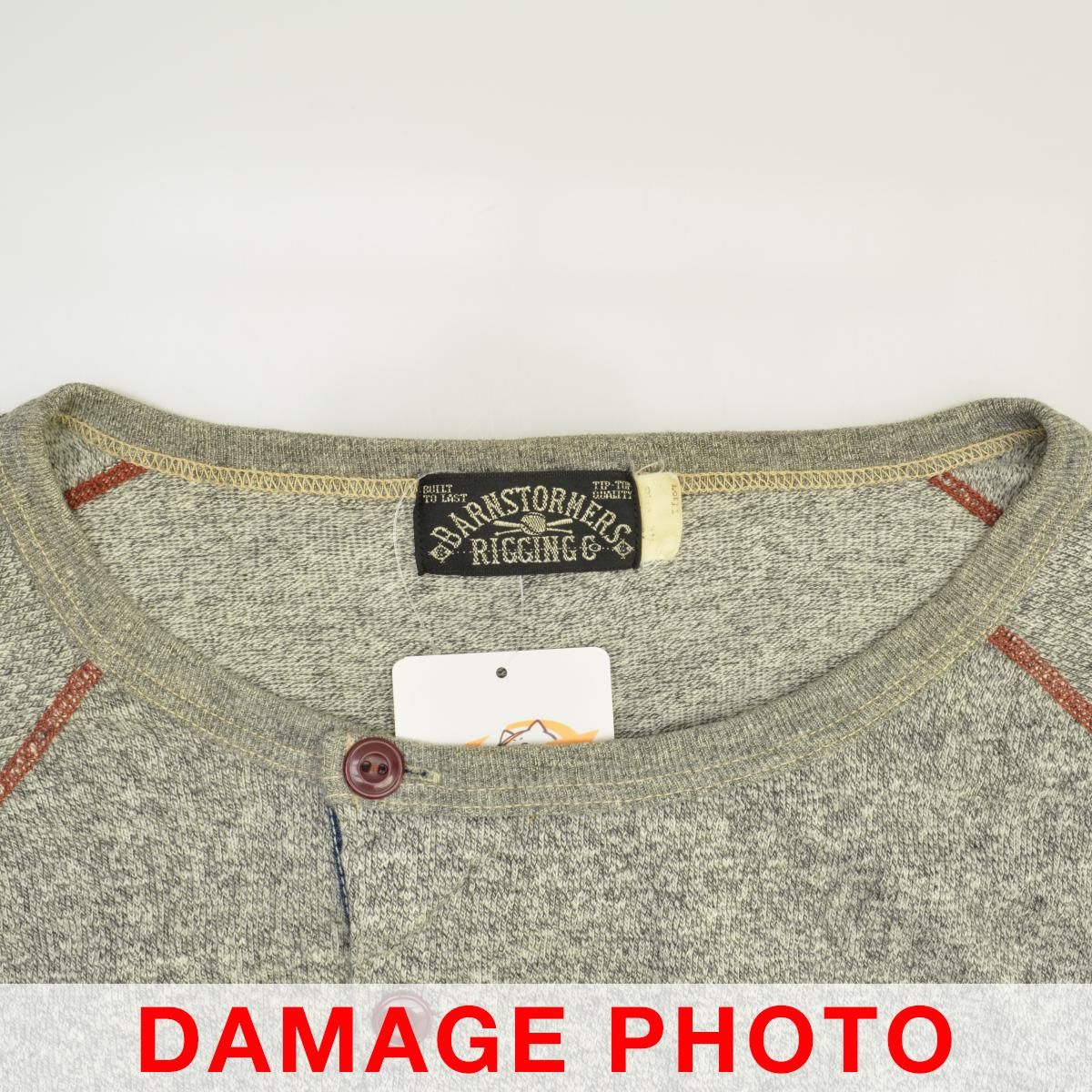 BARNSTORMERS】ウォバッシュポケットロングスリーブT長袖Tシャツ