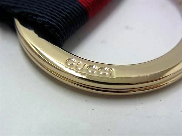 購入 □極美品□ GUCCI グッチ シェリーライン レザー キーリング