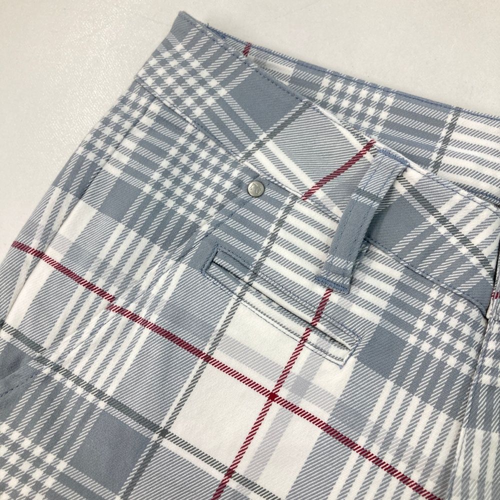 サイズ：0 PEARLY GATES パーリーゲイツ ストレッチパンツ チェック柄