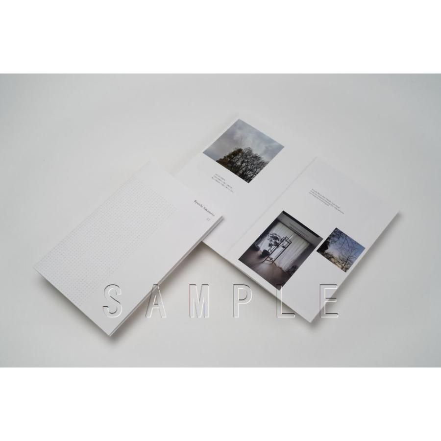 坂本龍一 / 12 初回生産限定盤 2LP 自筆スケッチ 譜面プリント