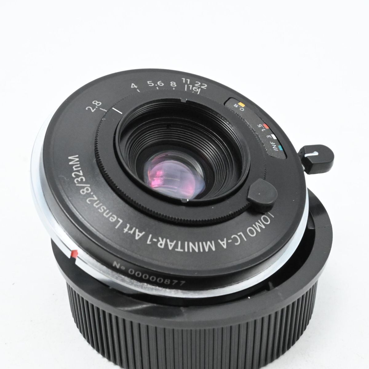 Lomography lc-a minitar-1アートレンズ2.8 / 32 M ブラック