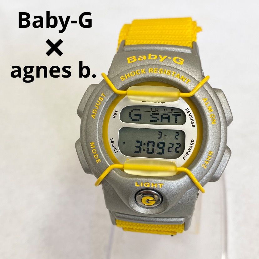 2点セット【新品電池】CASIO Baby-G ベビージー アニエスベーコラボ 