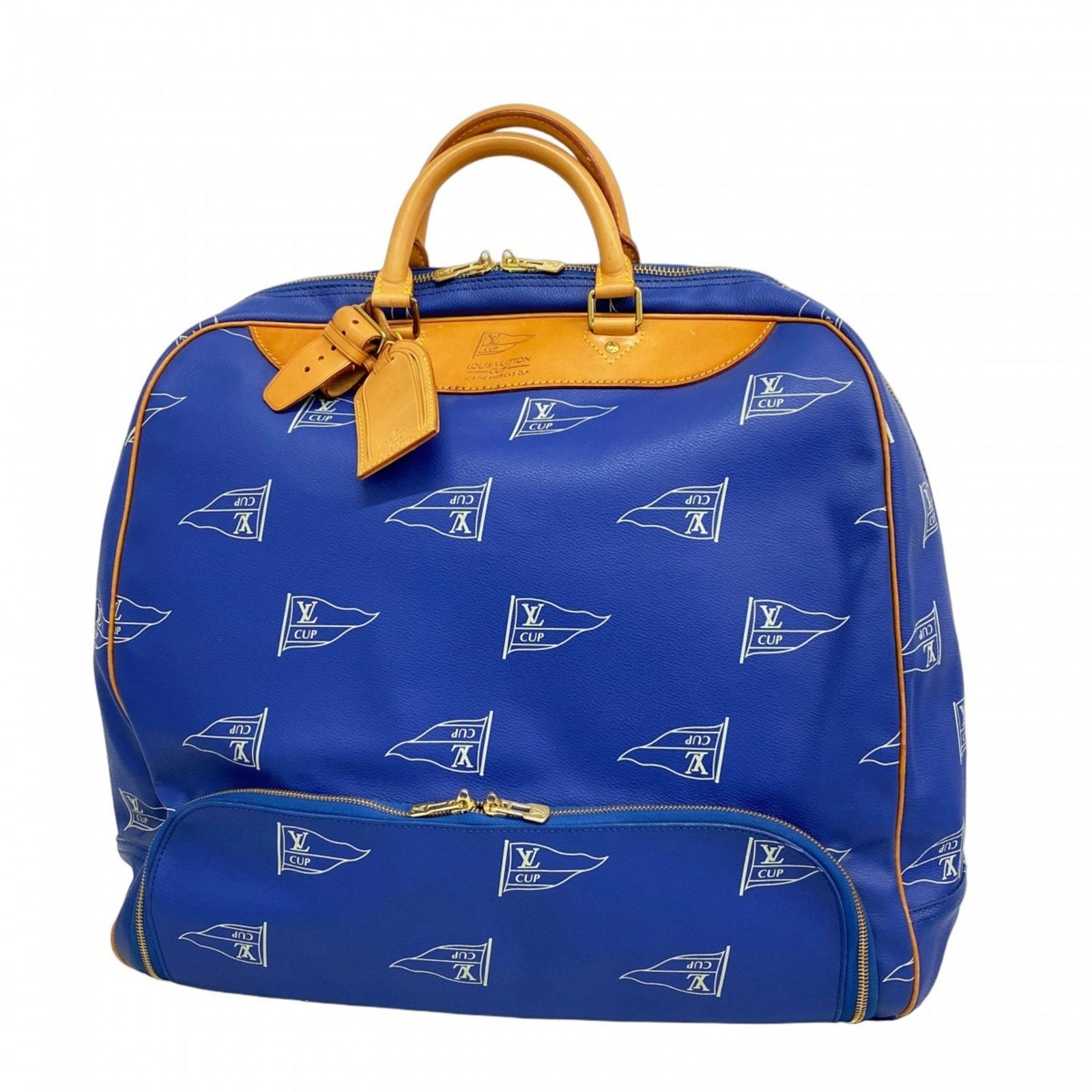 ルイ ヴィトン Louis Vuitton ルイ ヴィトン ボストンバッグ LVカップ エヴァジオン ブルーメンズ レディース