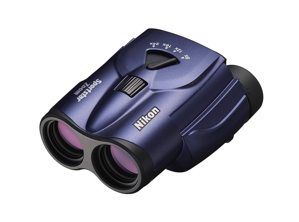 WJ30 Nikon ズーム双眼鏡 スポーツスターズーム 8-24x25 ポロプリズム式 8-24倍25口径 ブルー Sportstar Zoom