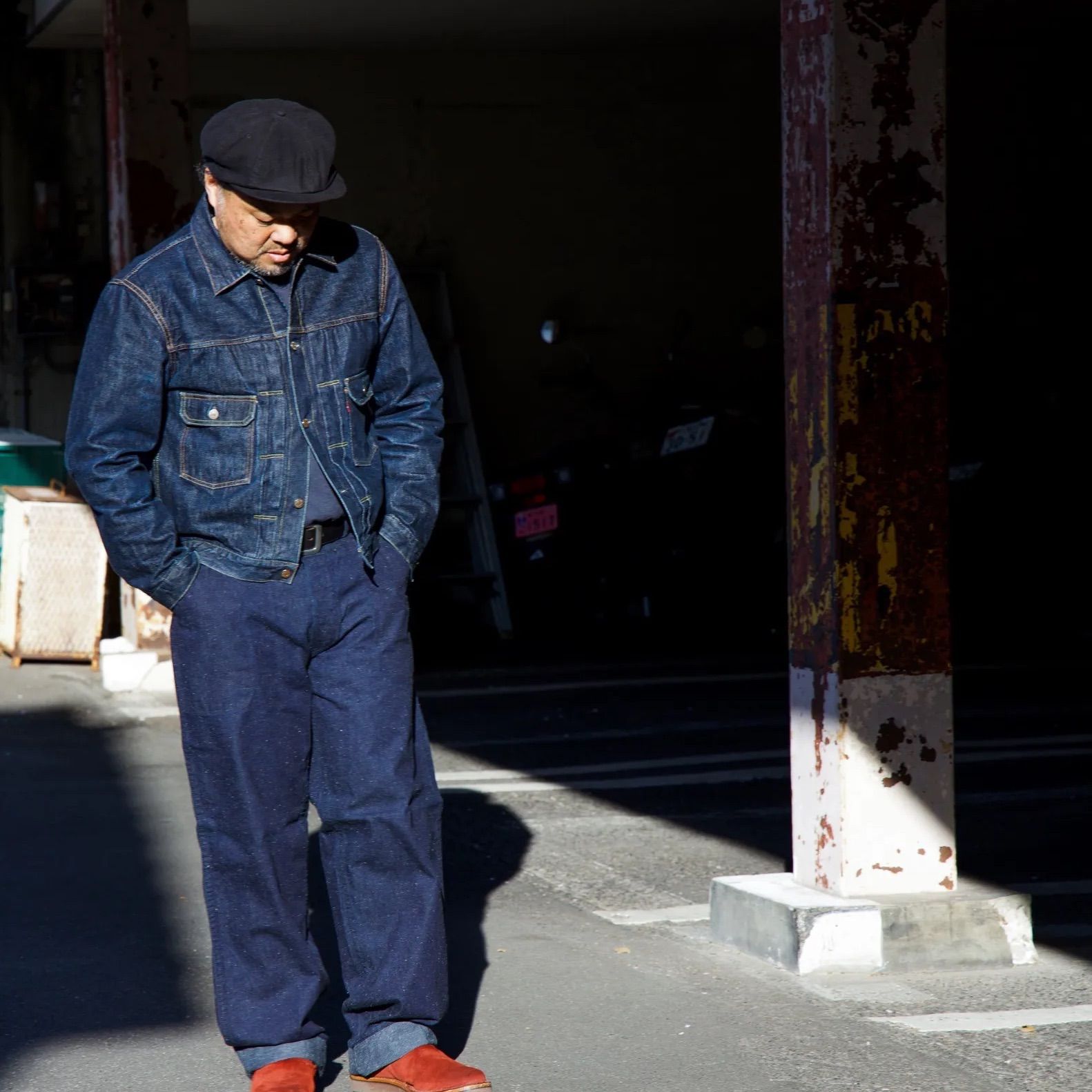 【TCBjeans】 seamens / デッキパンツ / W32 SEAMENS TROUSERS / USN デッキパンツ | TCB jeans