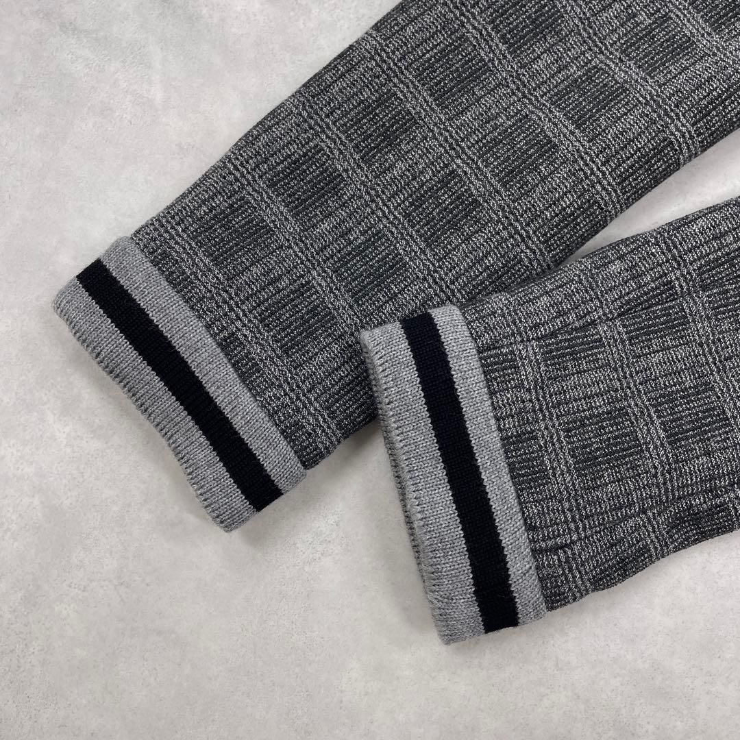 EMPORIO ARMANI エンポリオアルマーニ チェック柄 ノーカラー