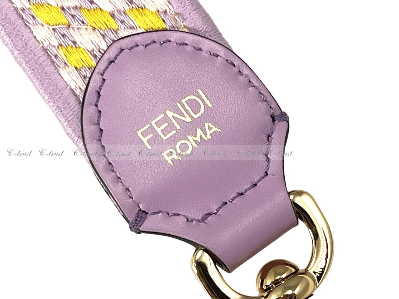 FENDI フェンディ ショルダー ストラップ ユー ロゴ イタリア製