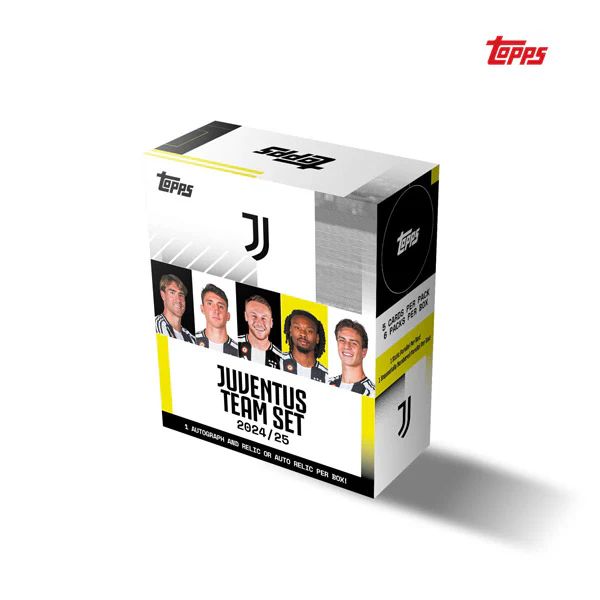 日本未発売 新品未開封 1Box】Topps Juventus Team Set 2024/25 ⑧ 