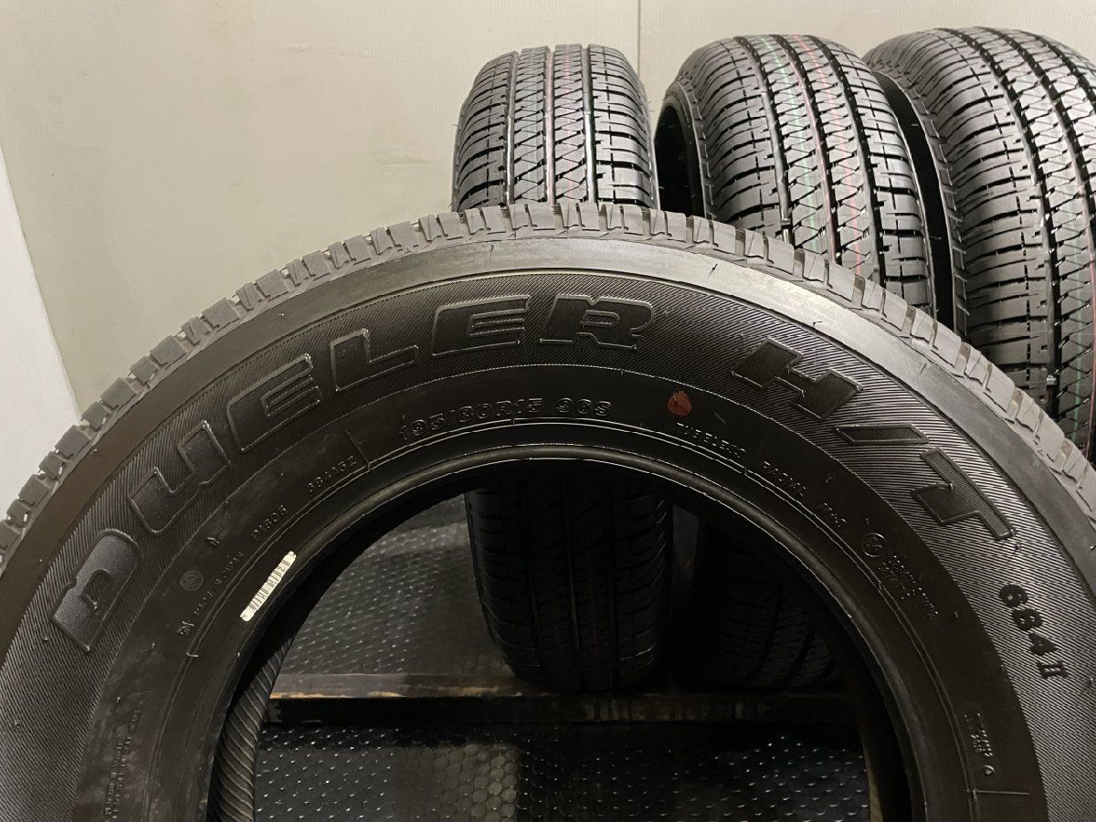 新車外し BS BRIDGESTONE DUELER H/T 684II 195/80R15 15インチ 夏