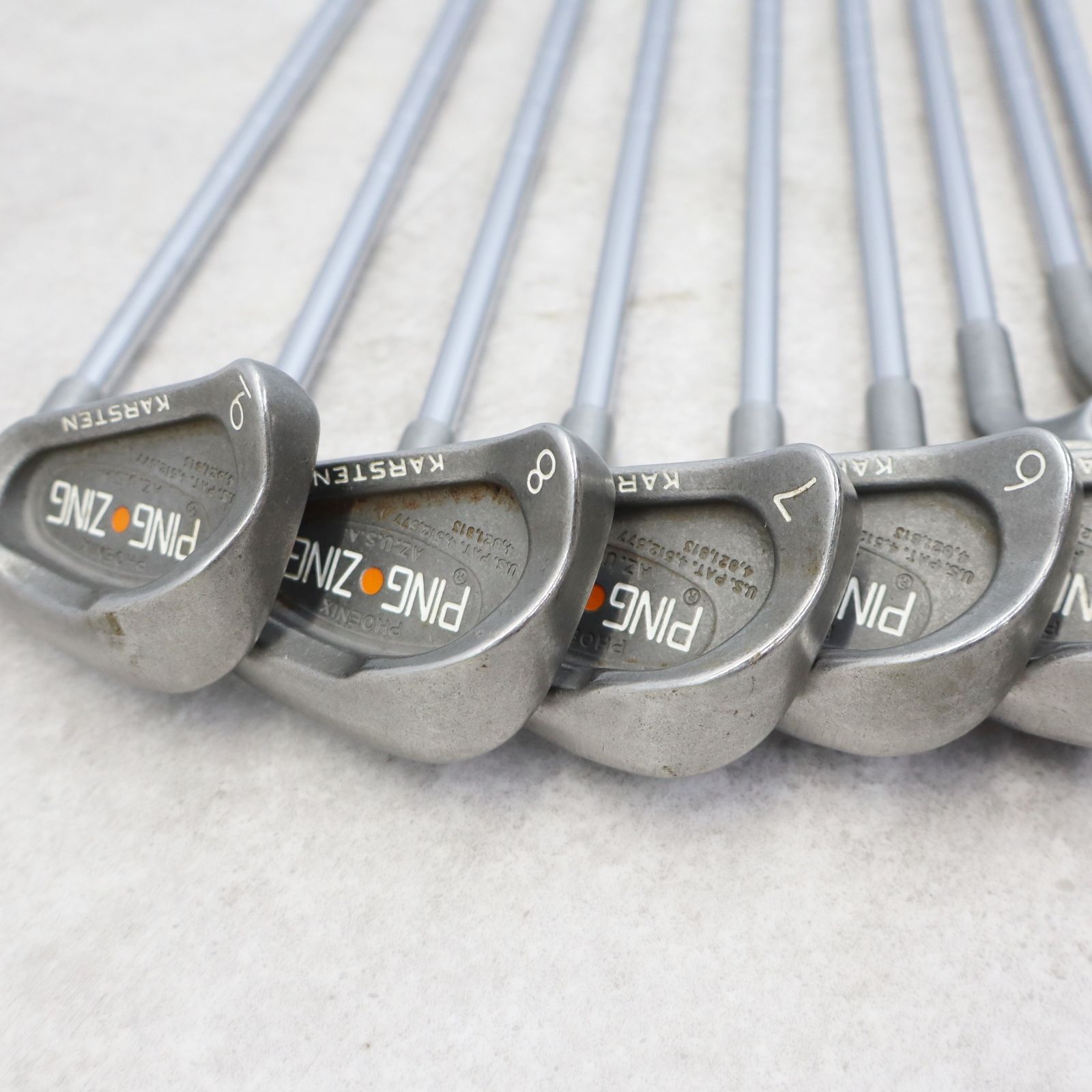 PING ZING KARSTEN 3～9 S W アイアン 9本セット AZ.U.S.A