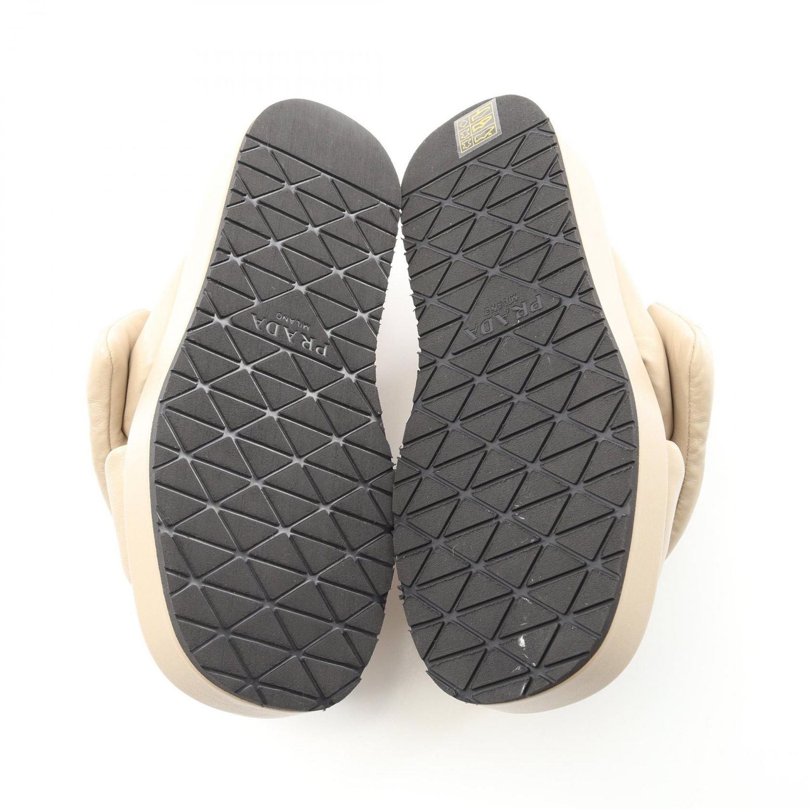 【USED】PRADA ベルトサンダル PRADA(プラダ) / サンダル/--/BLK/レザー/ナイロンベルト