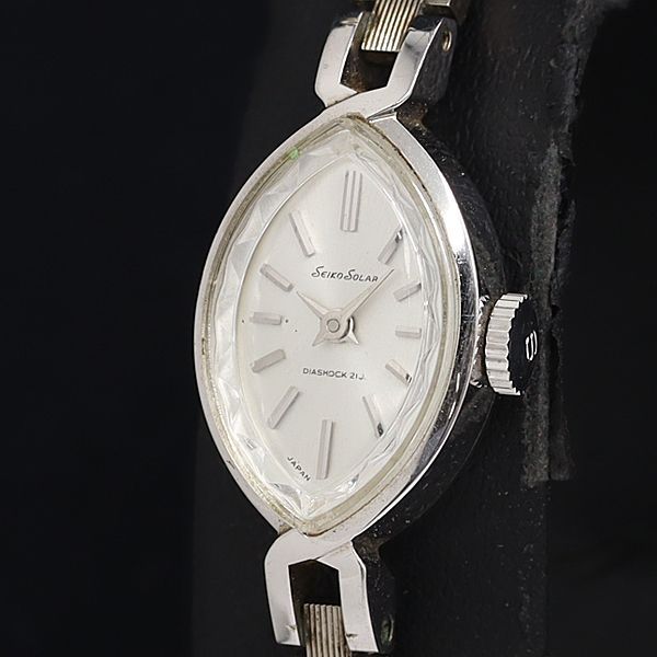 SEIKO 手巻き 腕時計 レディース 10-7001 シルバー ブレスレット 