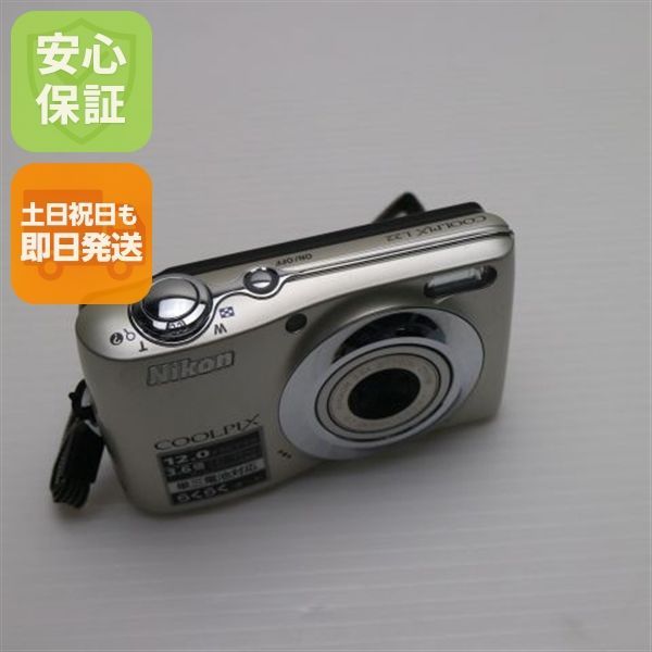 美品 COOLPIX L22 シルバー 即日発送 Nikon デジカメ デジタル
