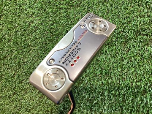 タイトリスト SCOTTY CAMERON select SQUAREBACK 2018 33インチ パター PT スチール フレックスその他 メンズ 男性用 右利き 右用 Dランク ゴルフクラブ