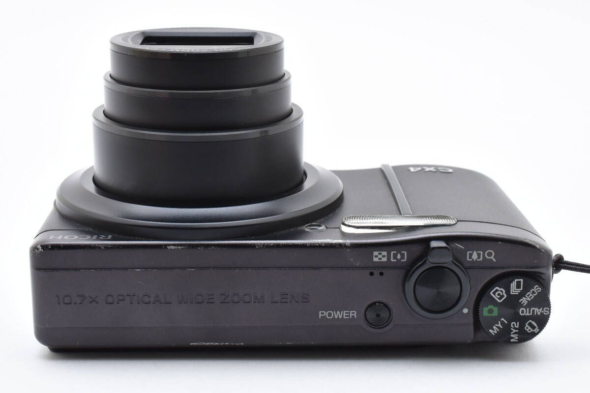 リコー Ricoh CX4 ブラック 充電器付き コンパクトデジタルカメラ