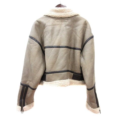 【美品】ZARA ムートンコート メンズ　Mサイズ　合成皮革 ZARA（レザージャケット）のフリマアイテム一覧