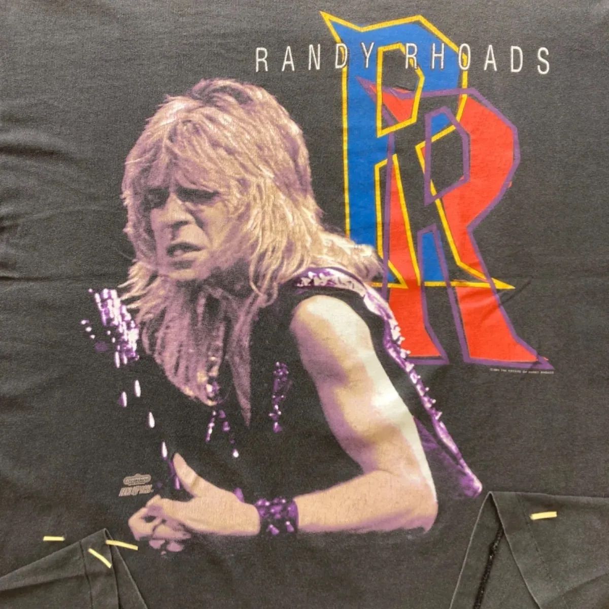 RANDY RHOADS ランディーローズ コットン Tシャツ ロック バンド 