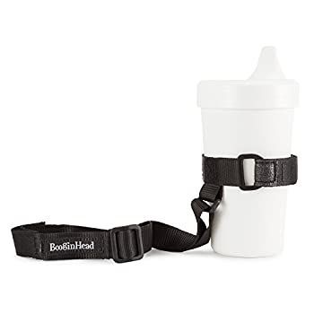 【中古】【輸入品・未使用】BooginHead (ブーギンヘッド) SippiGrip すべらないボトルホルダー シッピィ グリップ Black Solid ブラックソリッド