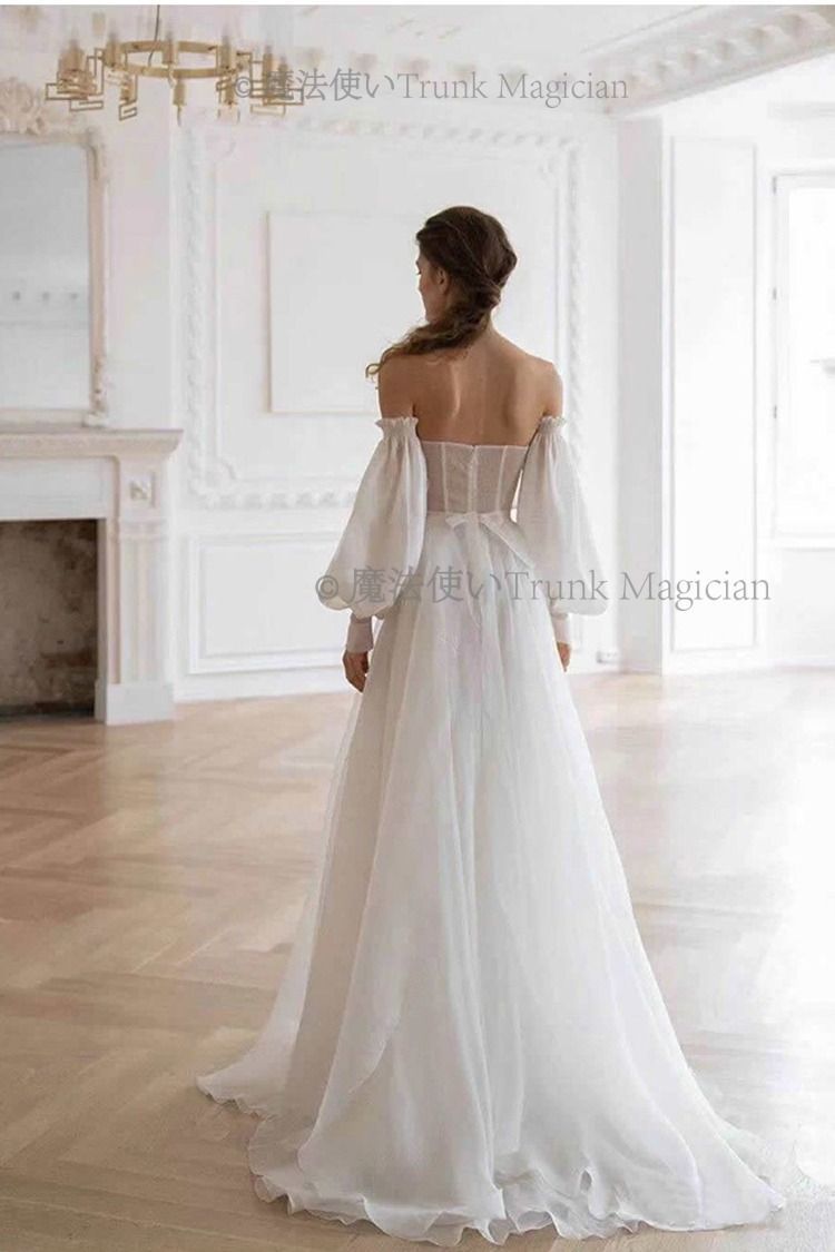 ウェディングドレス オフショルダー エレガント 商品タイトル CCVZ1026P229 WWW_MORNINGWALKER_COM