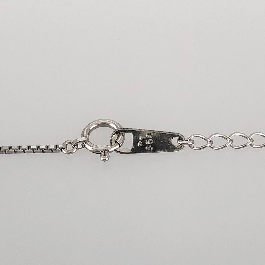 タサキ TASAKI ネックレス Pt900 Pt850 ルビー ダイヤモンド