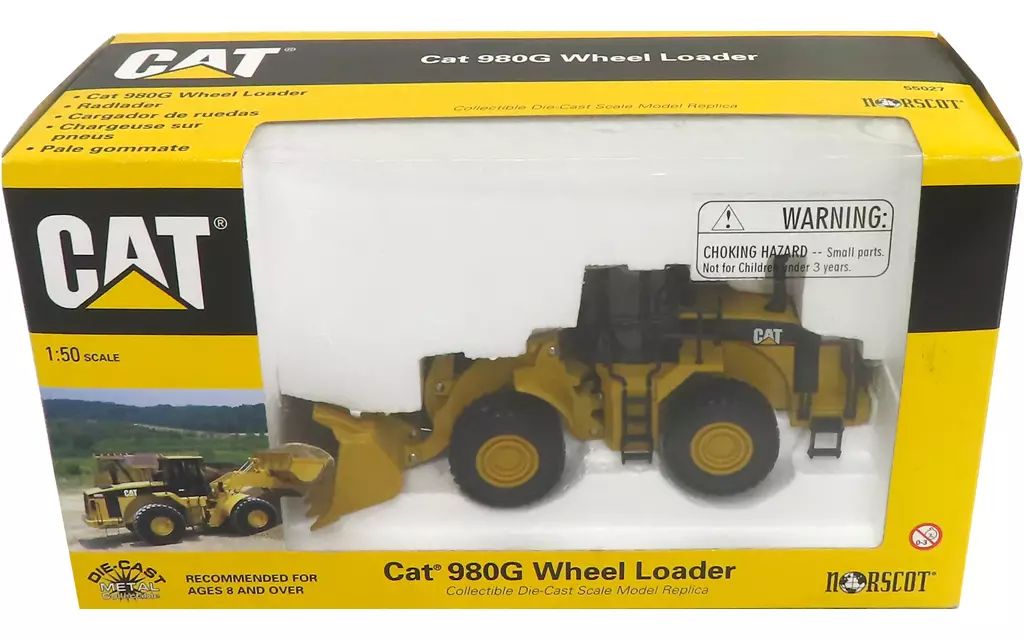 CAT 980G 1/50スケール Norscot Caterpillar Cat 980g Wheel Loader 1 50 for sale