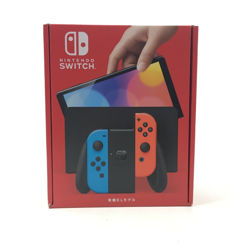 01w-1993 〇 未使用品 Nintendo Switch本体 有機ELモデル Joy