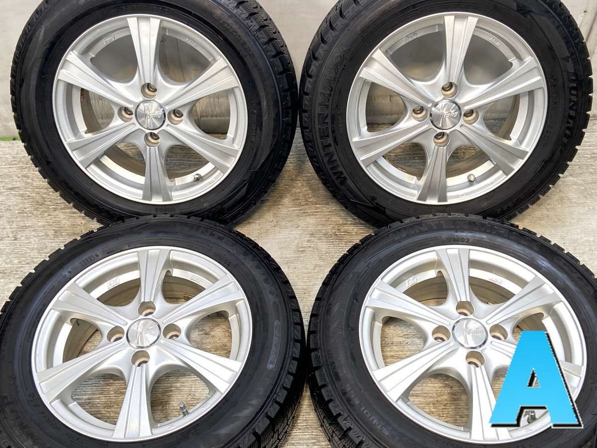 175/65R14 ダンロップスタッドレスタイヤ&アルミホイールセット 4本 