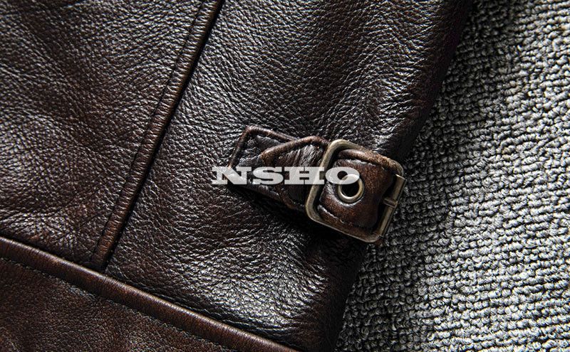 上質 カウハイド メンズ 革ジャン M65 タイプ ヴィンテージ サファリ