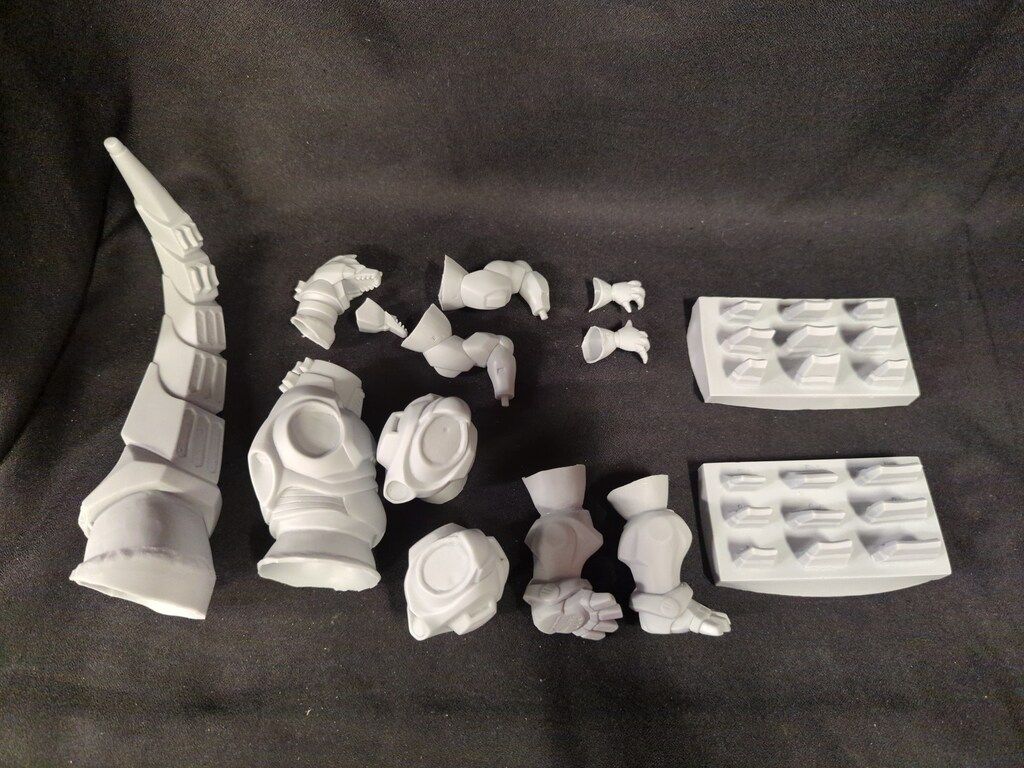ジャンク 改造品 海洋堂 1/400 メカゴジラ 1993 ソフビキット メカゴジラ1993 1/400ソフビキット 復刻版 (ソフトビニール