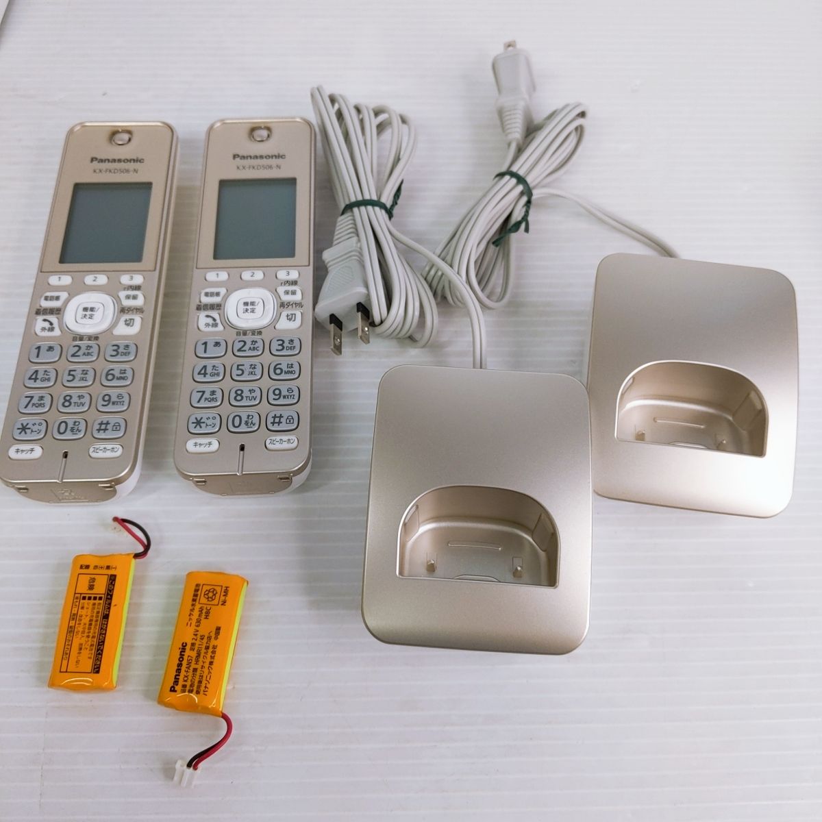 【美品】Panasonic NR-E436T-N シャンパンゴールド Amazon.co.jp: パナソニック おたっくす デジタルコードレスFAX