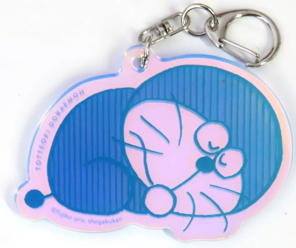 ドラえもん 日清食品 非売品 昭和レトロ メダル型キーホルダー 昭和