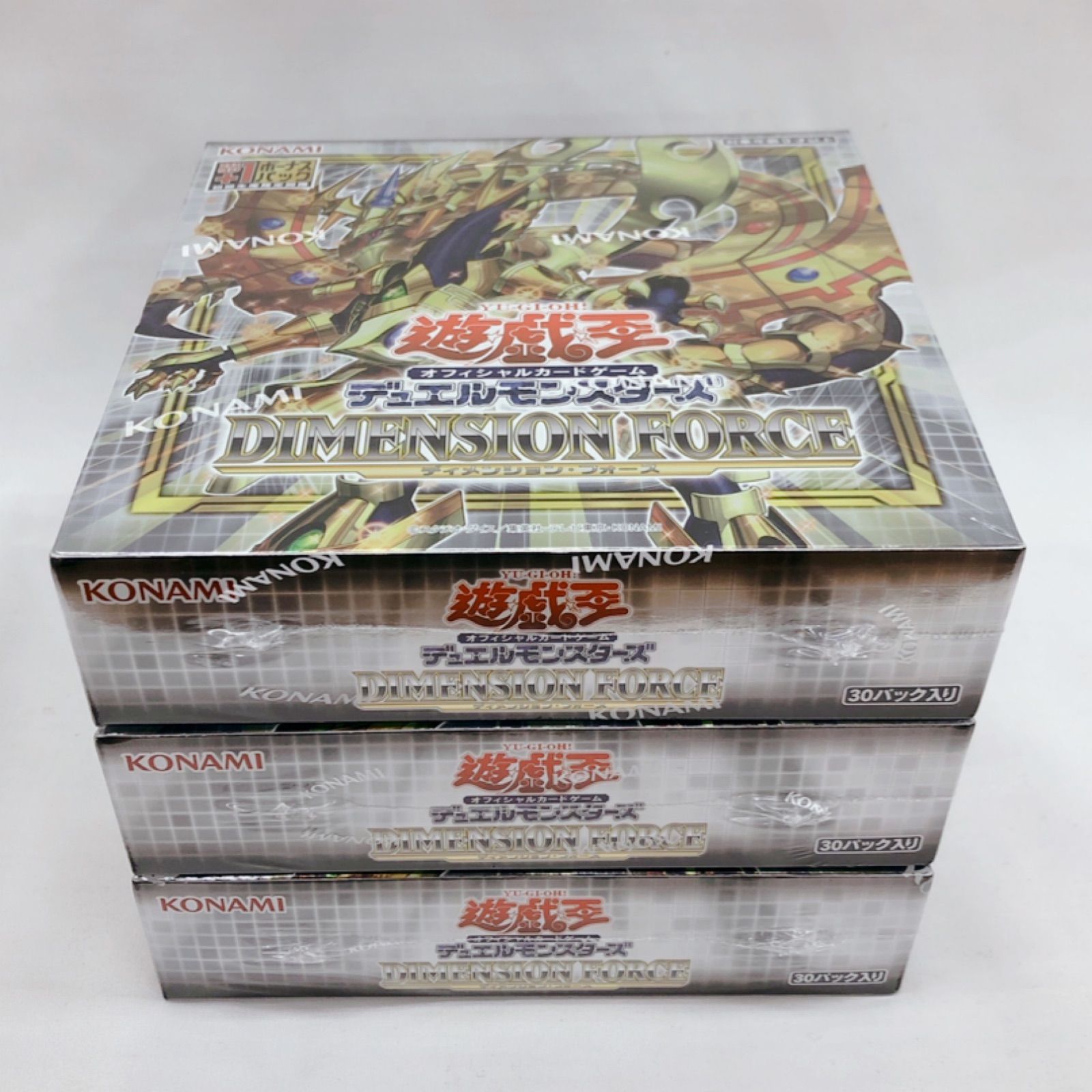 ☆遊戯王☆ ディメンション・フォース 3BOX - メルカリ