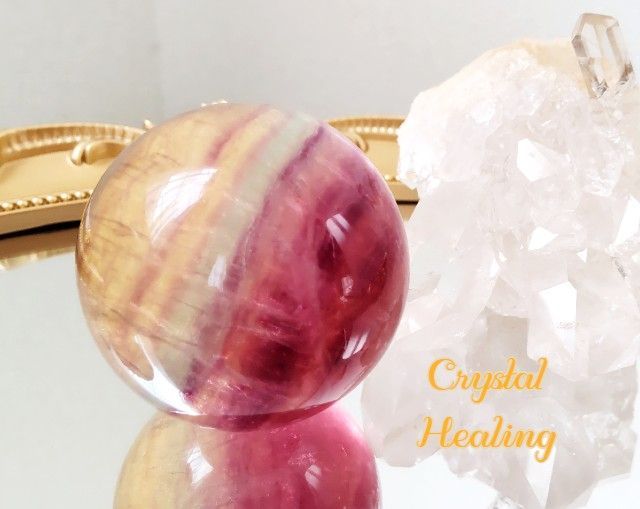 レインボーカラーフローライト☆スフィア〗＊Bタイプ 動画も確認できます！