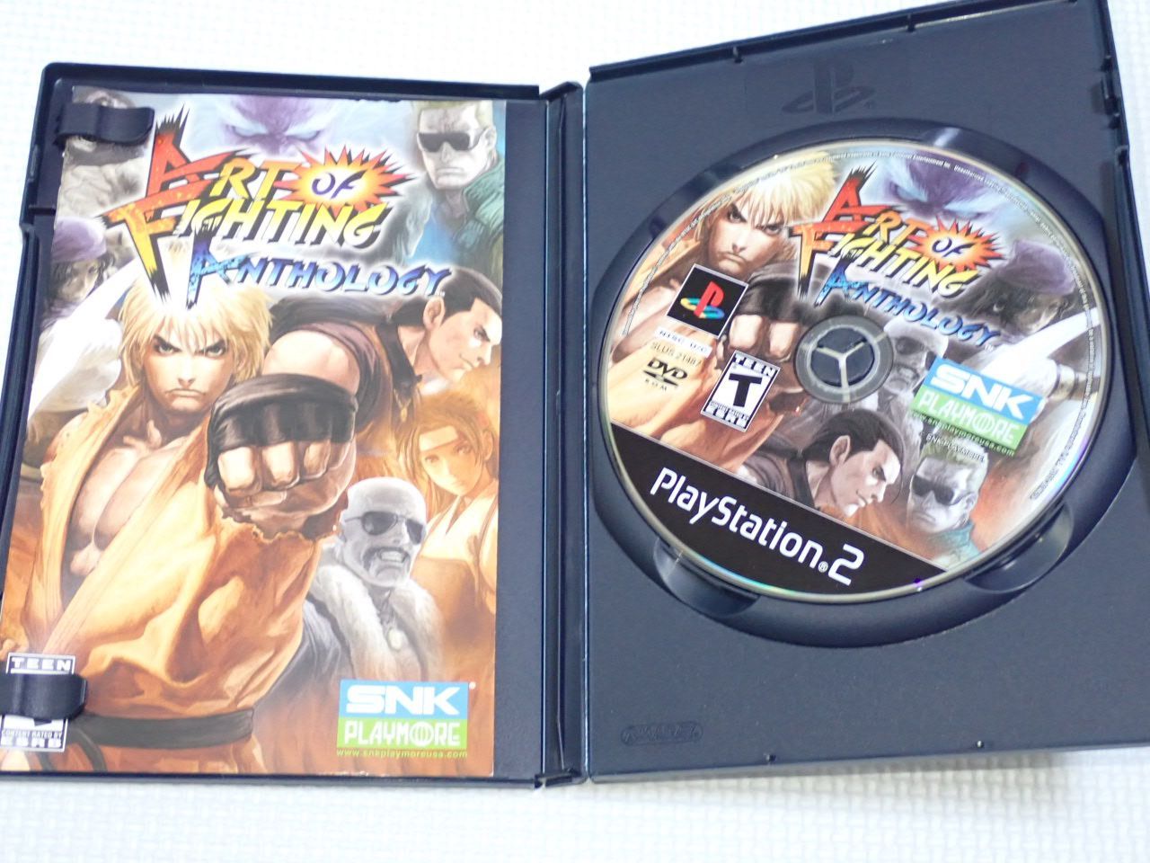 PS2☆ART OF FIGHTING ANTHOLOGY 海外版 北米版☆箱付・説明書付