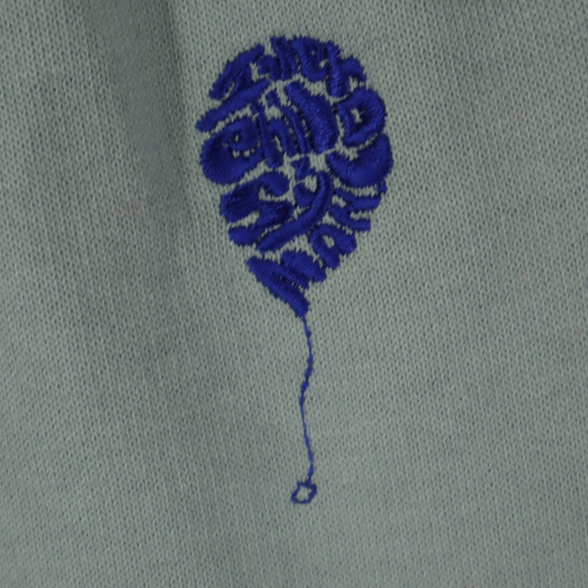 美品 SYUMAN. シュウマン 刺繍 スウェットパンツ 2 グレー メンズ 古着