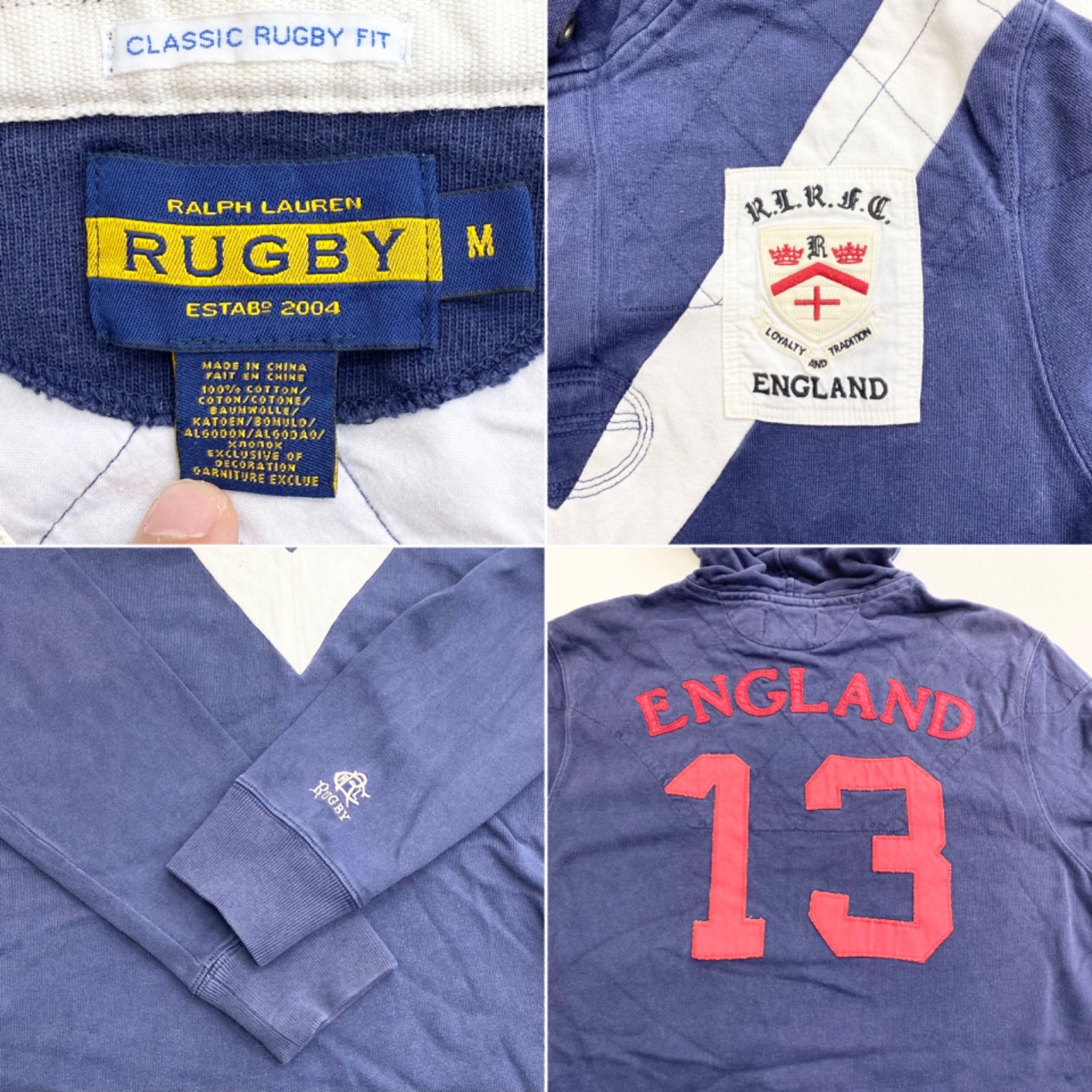 新品 RALPH LAUREN Rugby ラガーフードトレーナーM 新品 RALPH LAUREN Rugby ラガーフードトレーナーM 楽天市場