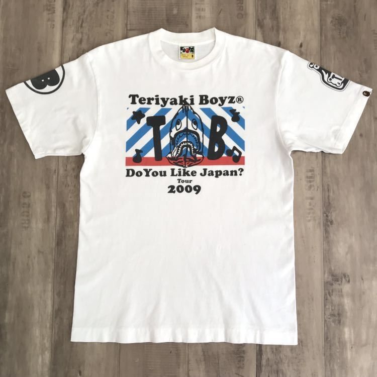 2009年 テリヤキボーイズ ツアー会場限定 シャーク Tシャツ BAPE