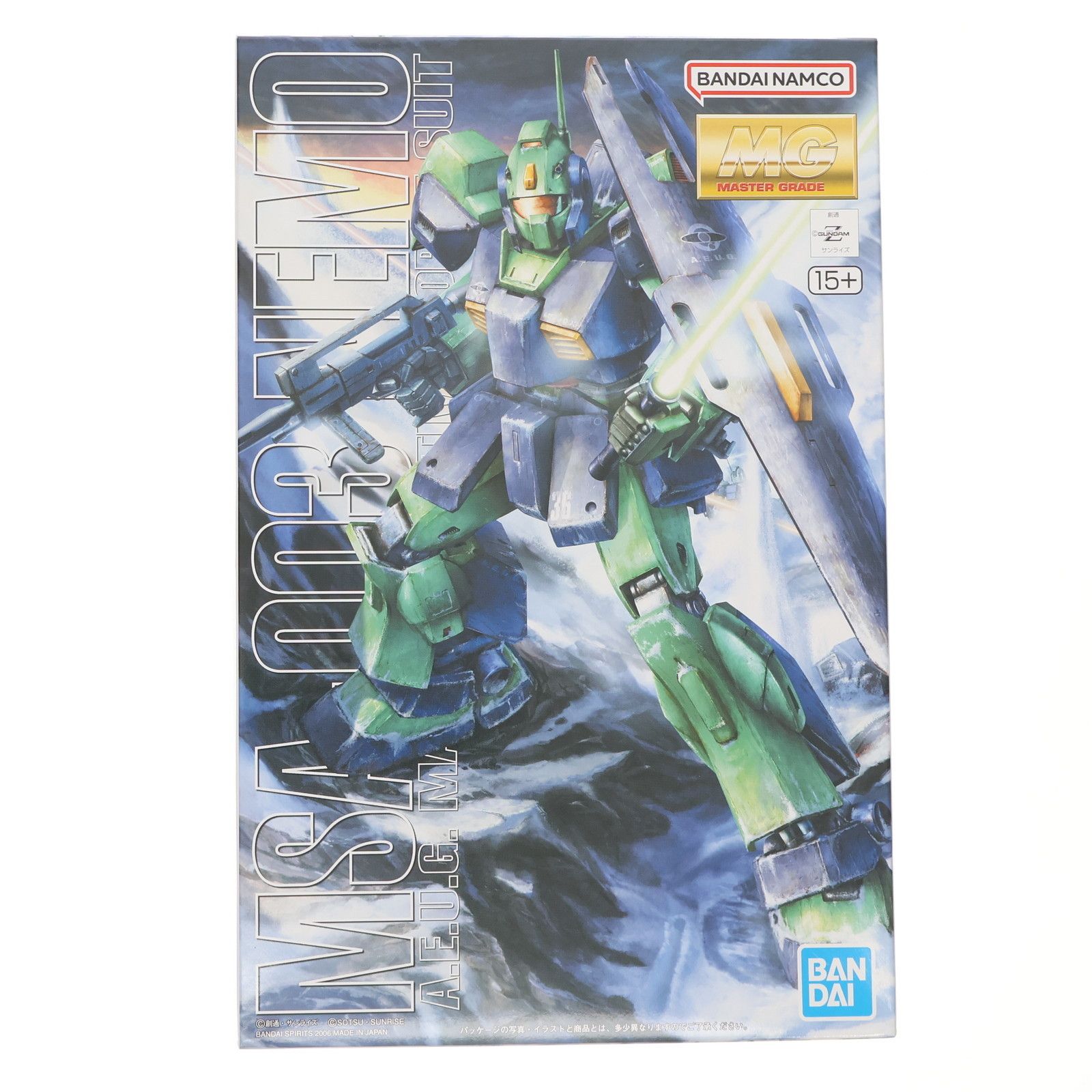 再販) MG 1/100 MSA-003 ネモ 機動戦士Zガンダム プラモデル(5063509