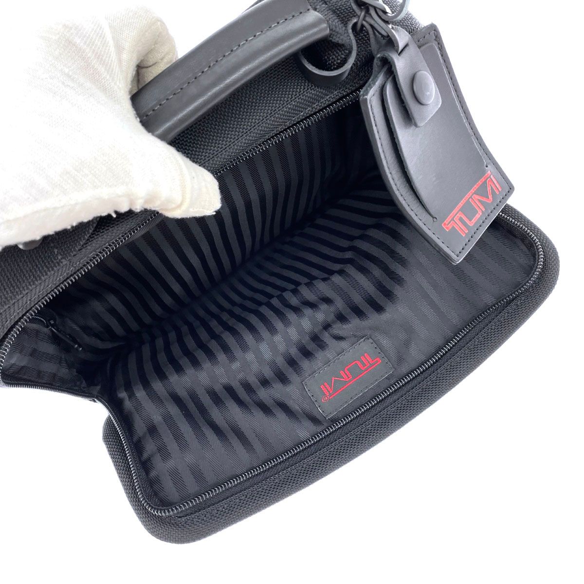 TUMI トゥミ 2WAYバッグ 213D3 ブラック ナイロンキャンバス メンズ