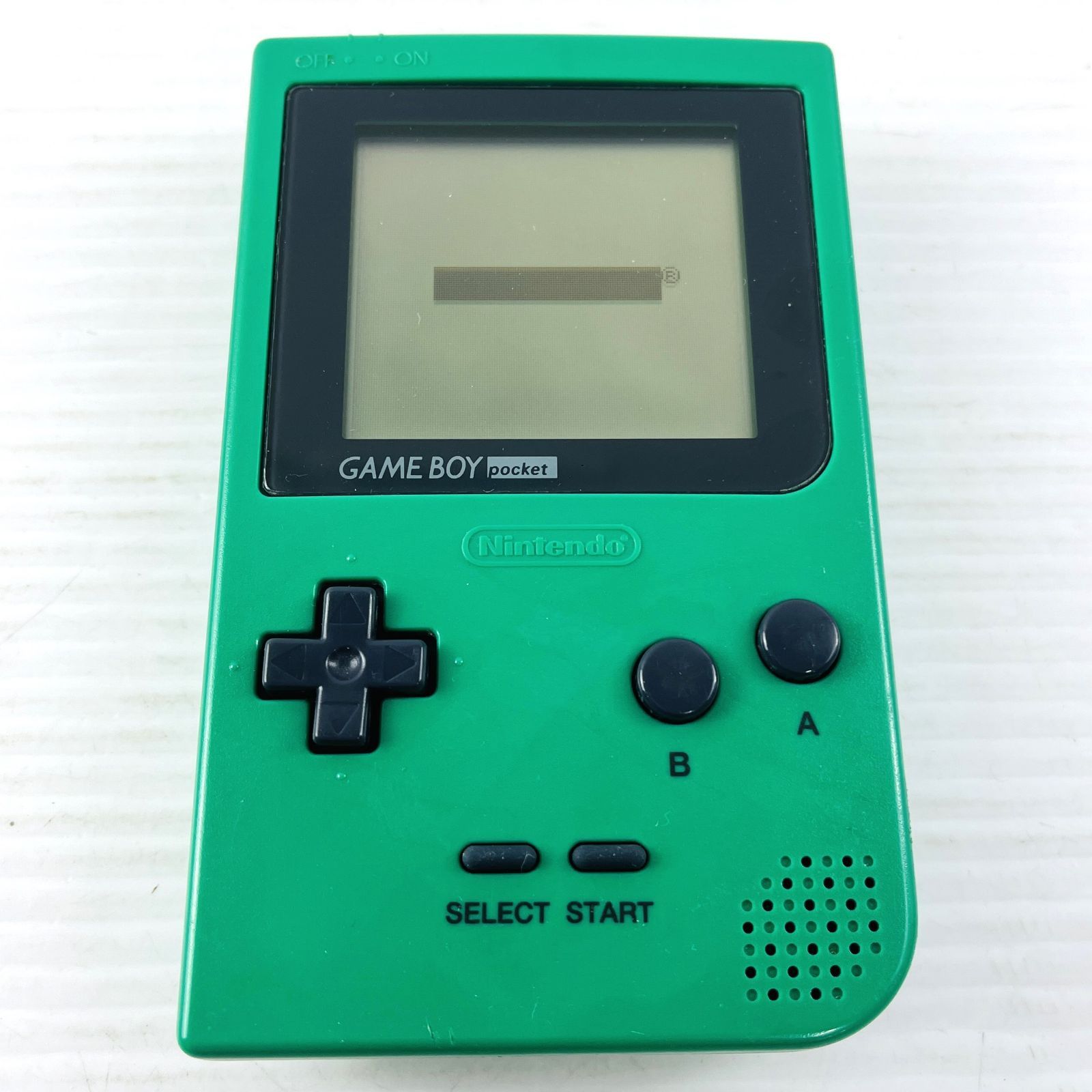 ◇【動作OK】ニンテンドー GAMEBOY pocket MGB-001 ゲームボーイ ポケット 箱 取扱説明書 注意書 グリーン 緑 任天堂  Nintendo - メルカリ