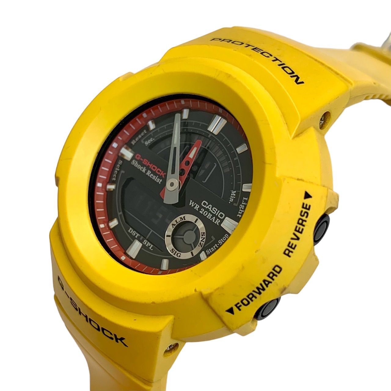 CASIO カシオ　AW-582E　イエロー 上美品⭐️CASIO カシオ】 G-SHOCK ジーショック AW-582E-9AJF